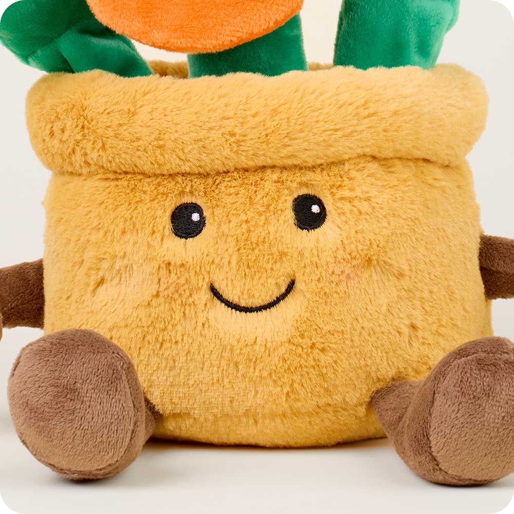Orange Flower Pot Warmies - Image 3