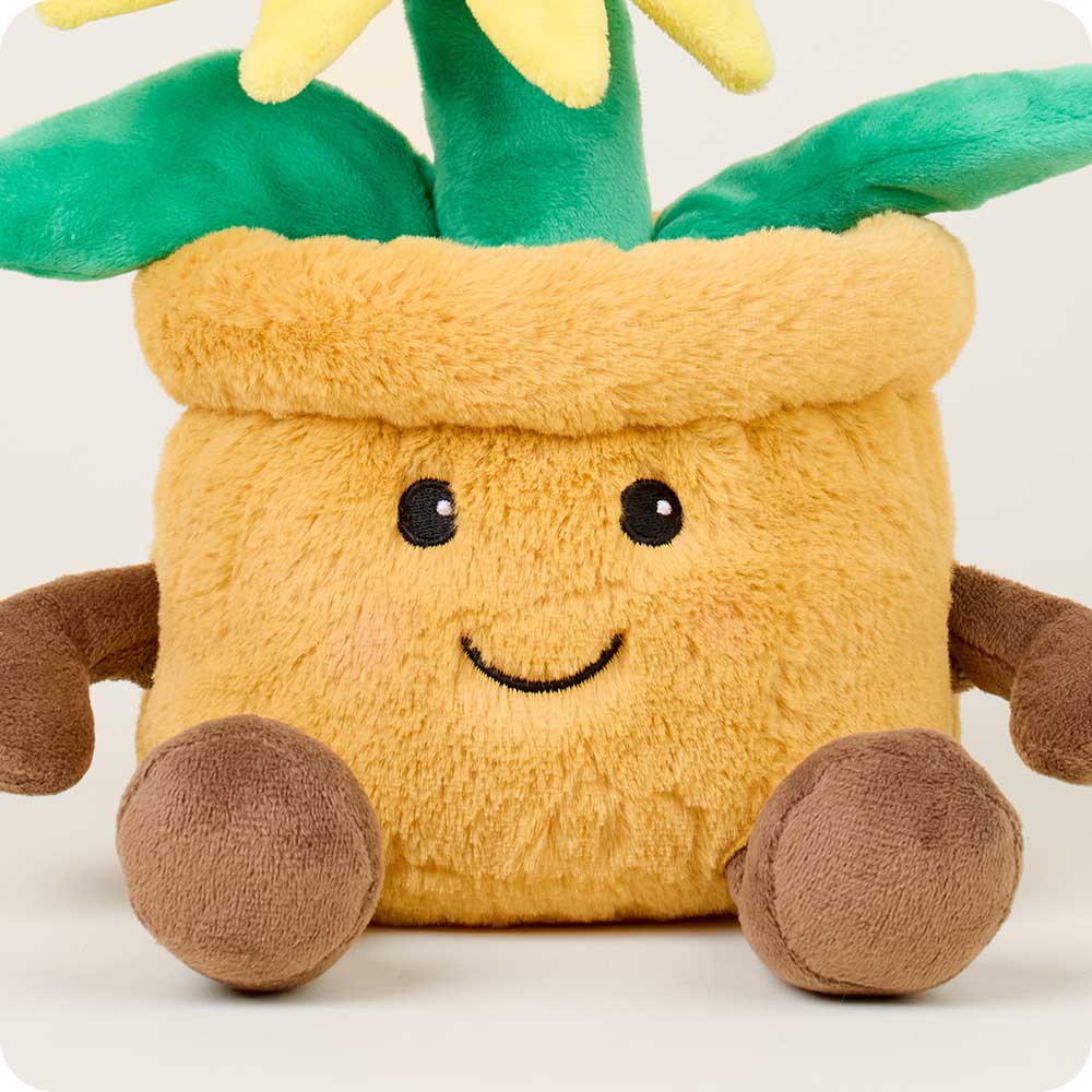 Yellow Flower Pot Warmies - Image 3